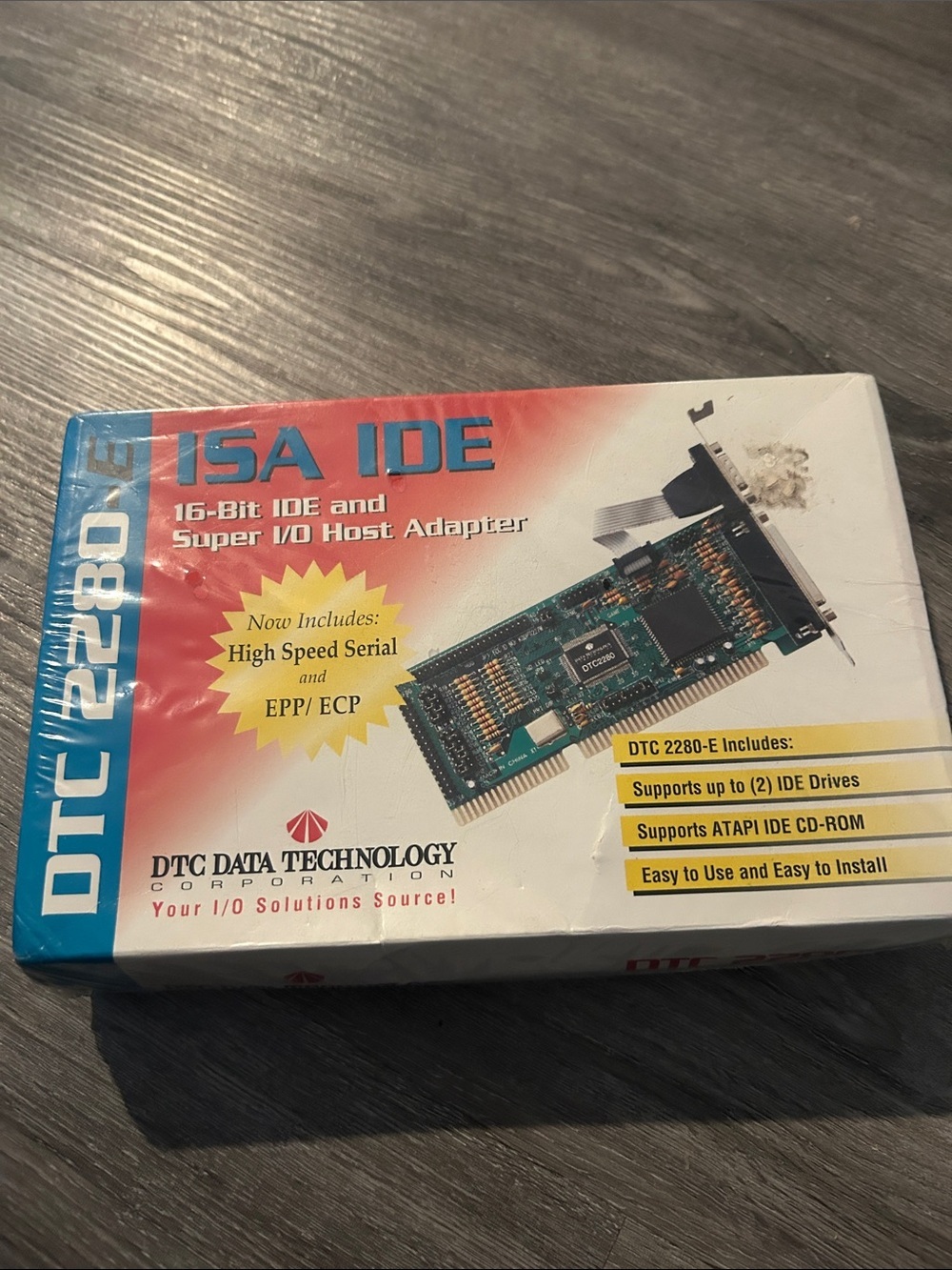 ISA IDE 16-Bit Adapter - White/Blue/Red Box